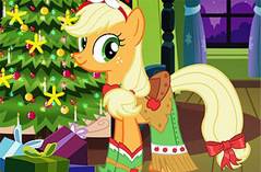 Новогодний Наряд Пони - Applejack Xmas Outfit
