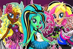Стиль Монстр Хай - Equestria Girls in Monster High